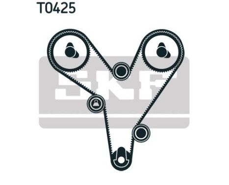 Timing Belt Set VKMA 94000 SKF, Image 6