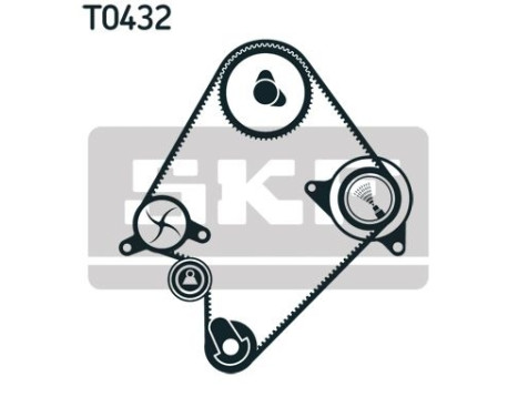Timing Belt Set VKMA 94009 SKF, Image 2