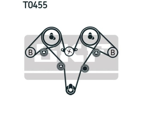 Timing Belt Set VKMA 94507 SKF, Image 3