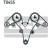 Timing Belt Set VKMA 94507 SKF, Thumbnail 3