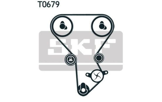 Timing Belt Set VKMA 94601 SKF, Image 2