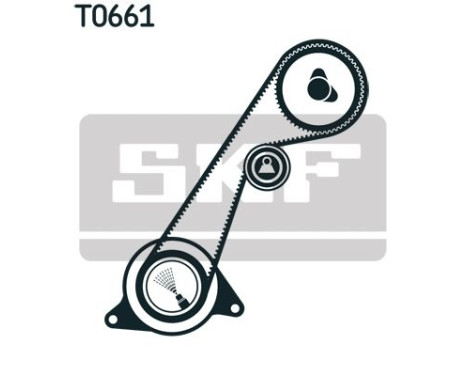 Timing Belt Set VKMA 94616 SKF, Image 2