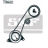 Timing Belt Set VKMA 94616 SKF, Thumbnail 2