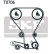 Timing Belt Set VKMA 95005 SKF, Thumbnail 5