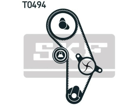 Timing Belt Set VKMA 95020 SKF, Image 2