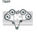 Timing Belt Set VKMA 95039 SKF, Thumbnail 2