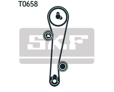 Timing Belt Set VKMA 95655 SKF, Image 2