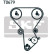 Timing Belt Set VKMA 95677 SKF, Thumbnail 2