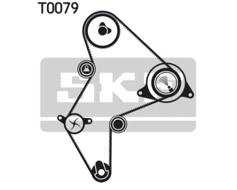 Timing Belt Set VKMA 96219 SKF, Image 2