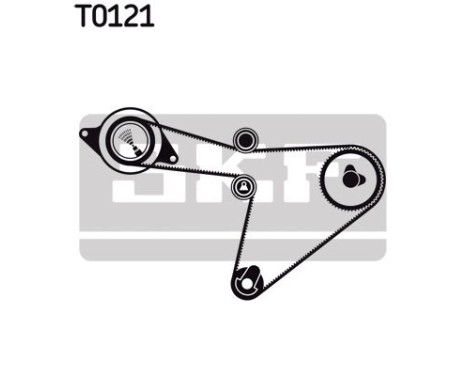 Timing Belt Set VKMA 97506 SKF, Image 2