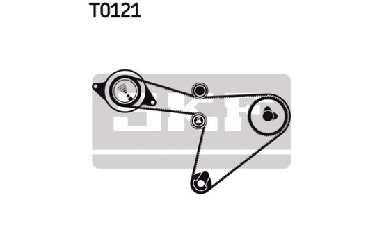 Timing Belt Set VKMA 97506 SKF, Image 2