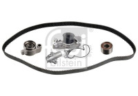 timing belt set with water pump 174745 FEBI