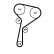 Toothed belt CT1244 Contitech, Thumbnail 2
