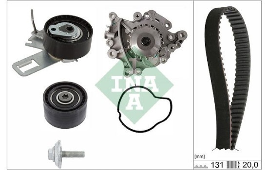 Water pump + timing belt kit 530 0760 30 Ina