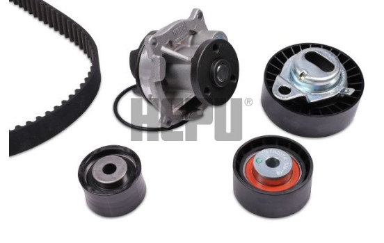 Water pump + timing belt kit PK02362 Hepu