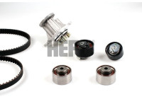 Water pump + timing belt kit PK09040 Hepu
