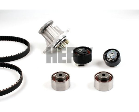 Water pump + timing belt kit PK09040 Hepu