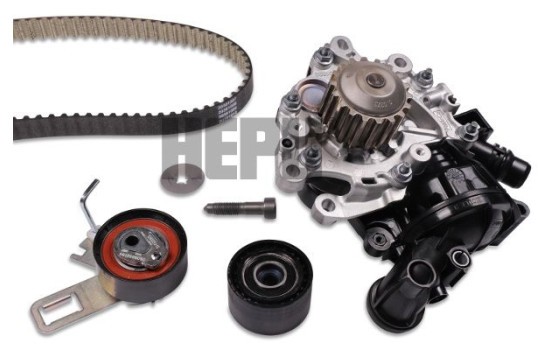 Water pump + timing belt kit PK19010TH Hepu