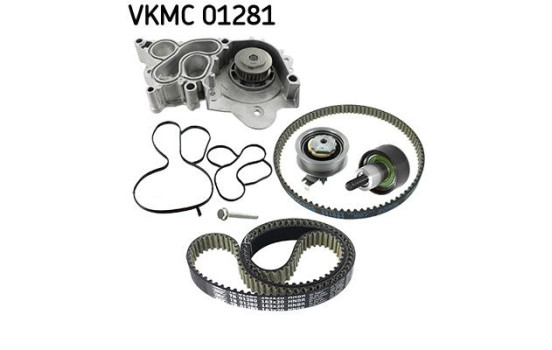 Water pump + timing belt kit VKMC 01281 SKF