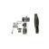 Water pump + timing belt set 1 987 946 997 Bosch, Thumbnail 2