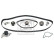 Water Pump & Timing Belt Set 173251 FEBI, Thumbnail 2