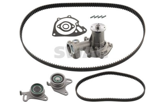 Water pump + timing belt set 33107636 Swag