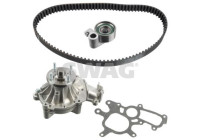 Water pump + timing belt set 33107655 Swag