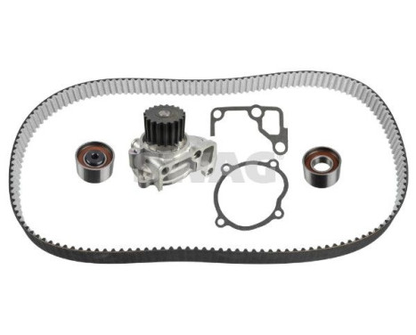 Water pump + timing belt set 33107666 Swag