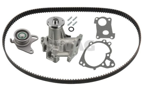 Water pump + timing belt set 33107671 Swag