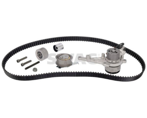 Water pump + timing belt set 33111446 Swag