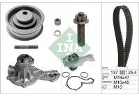 Water pump + timing belt set 530 0003 30 Ina