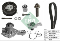 Water pump + timing belt set 530 0377 30 Ina