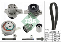 Water Pump & Timing Belt Set 530 0650 31 Ina
