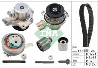 Water Pump & Timing Belt Set 530 0699 31 Ina