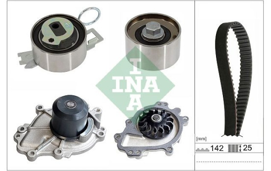 Water pump + timing belt set 530 0840 30 Ina