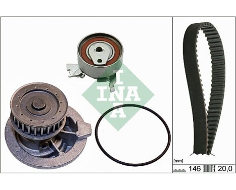 Water Pump & Timing Belt Set 530014730 Ina