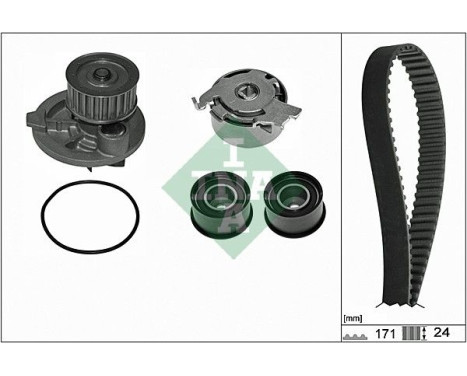 Water Pump & Timing Belt Set 530035831 Ina