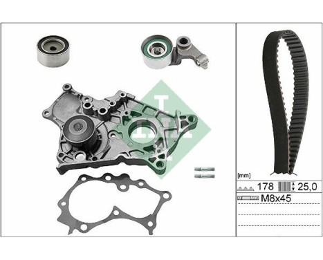 Water Pump & Timing Belt Set 530042230 Ina