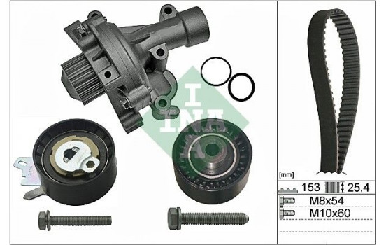 Water Pump & Timing Belt Set 530047130 Ina