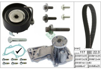 Water Pump & Timing Belt Set 530049530 Ina