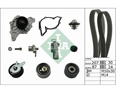 Water Pump & Timing Belt Set 530053930 Ina
