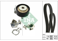 Water pump + timing belt set 530084130 Ina