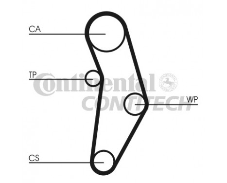 Water Pump & Timing Belt Set CT1049WP1 Contitech, Image 4