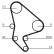 Water Pump & Timing Belt Set CT1100WP1 Contitech, Thumbnail 3