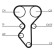 Water Pump & Timing Belt Set CT1137WP1 Contitech, Thumbnail 2