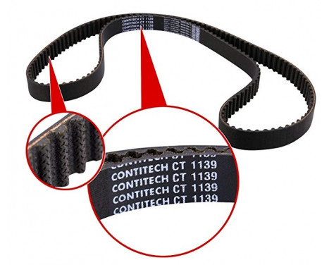 Water Pump & Timing Belt Set CT1139WP6 Contitech, Image 3