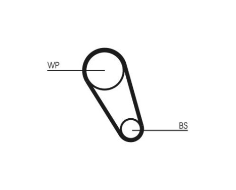 Water pump + timing belt set CT1185WP6 Contitech, Image 2