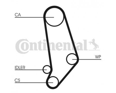 Water Pump & Timing Belt Set CT660WP1 Contitech, Image 2
