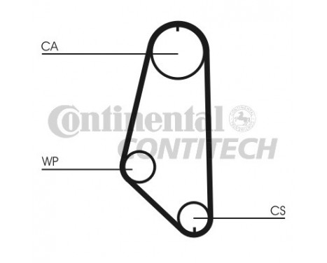 Water Pump & Timing Belt Set CT720WP1 Contitech, Image 2