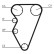 Water Pump & Timing Belt Set CT974WP1 Contitech, Thumbnail 5